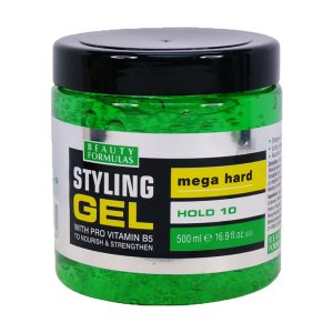 BEAUTY FORMULAS STYLING GEL MEGA HARD FIXAÇÃO 10 500ML