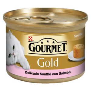 GOURMET GOLD GATO SOUFFLÉ C/SALMÃO 85GRS