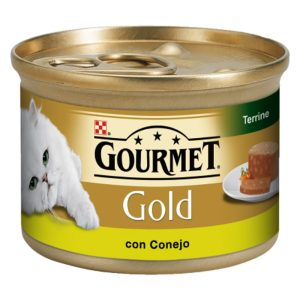 GOURMET GOLD GATO TERRINE C/COELHO 85GRS