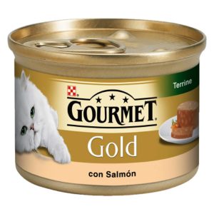 GOURMET GOLD GATO TERRINE C/SALMÃO 85GRS