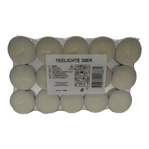JEAN TEALIGHTS ATÉ 4HORAS PK30