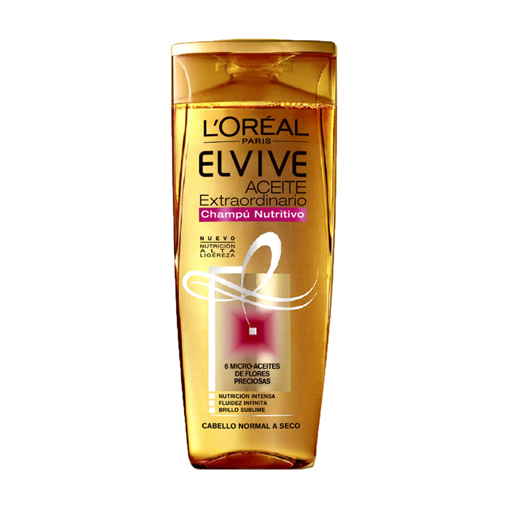 L’OREAL ELVIVE SHAMPOO ÓLEO EXTRAORDINÁRIO NUTRITIVO CAB. NORMAL A SECOS 700ML L’OREAL ELVIVE SHAMPOO ÓLEO EXTRAORDINÁRIO NUTRITIVO CAB. NORMAL A SECOS 700ML