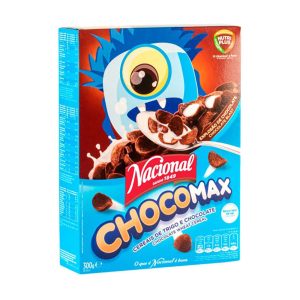 NACIONAL CHOCOMAX CEREAIS TRIGO E CHOCOLATE 300GRS