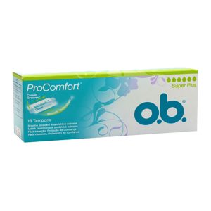 O.B. PROCOMFORT TAMPÕES SUPER PLUS 16UND