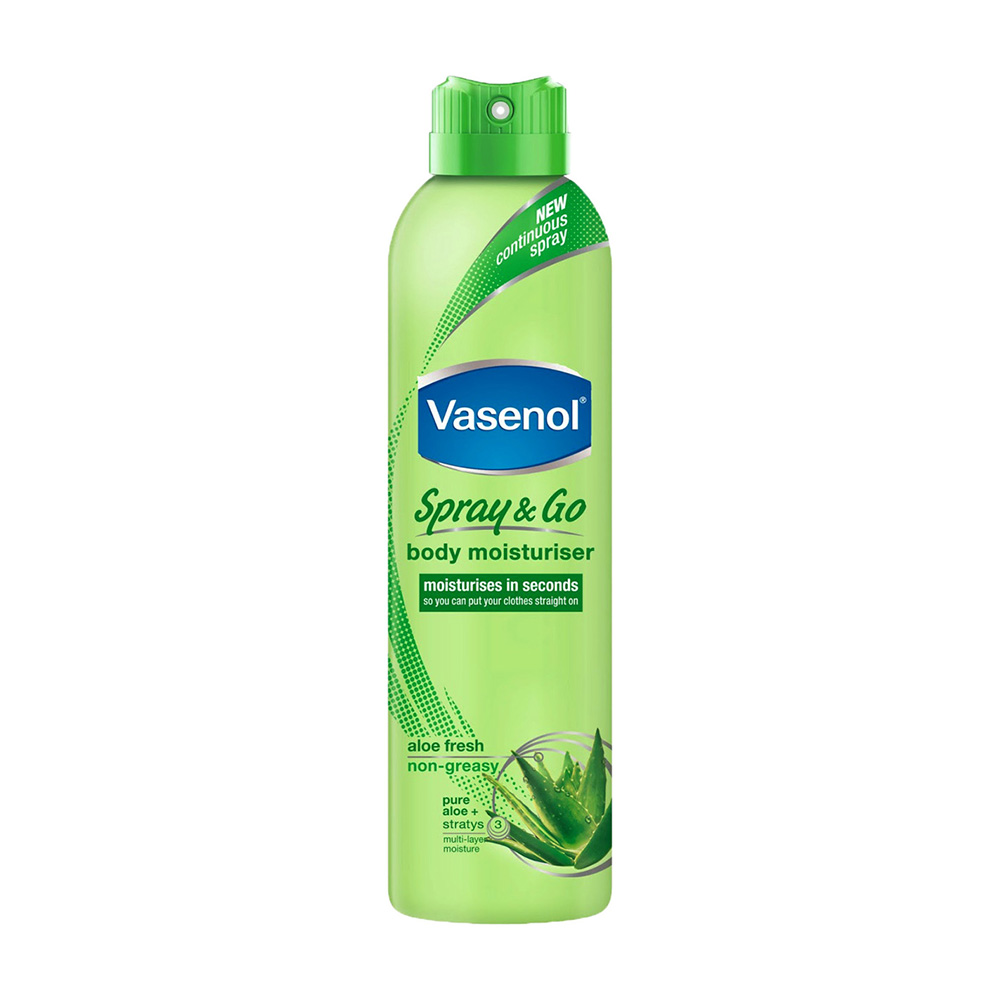 VASENOL LOÇÃO CORPORAL SPRAY & GO ALOE FRESH 190ML VASENOL LOÇÃO CORPORAL SPRAY & GO ALOE FRESH 190ML