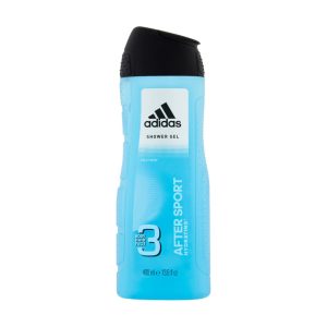 ADIDAS GEL BANHO AFTER SPORT HIDRATANTE 3 EM 1 CORPO / CABELO / ROSTO 400ML