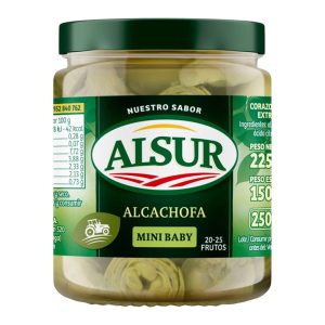 ALSUR CORAÇÕES DE ALCACHOFRA 20/25 150GRS
