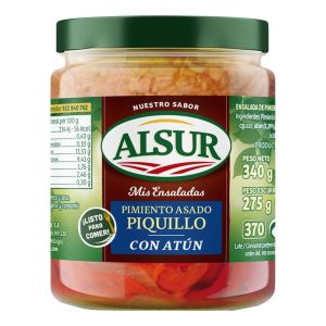ALSUR SALADA PIMENTOS C/ATUM 275GR
