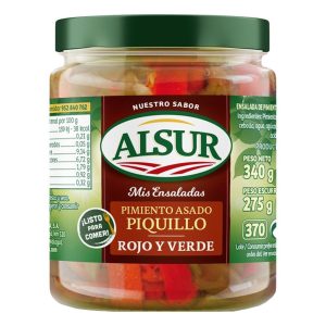 ALSUR SALADA PIMENTOS VERMELHO/VERDE 275GR