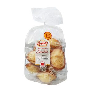 ARENAS MADALENAS CONCHAS (10UNDS) 245GRS