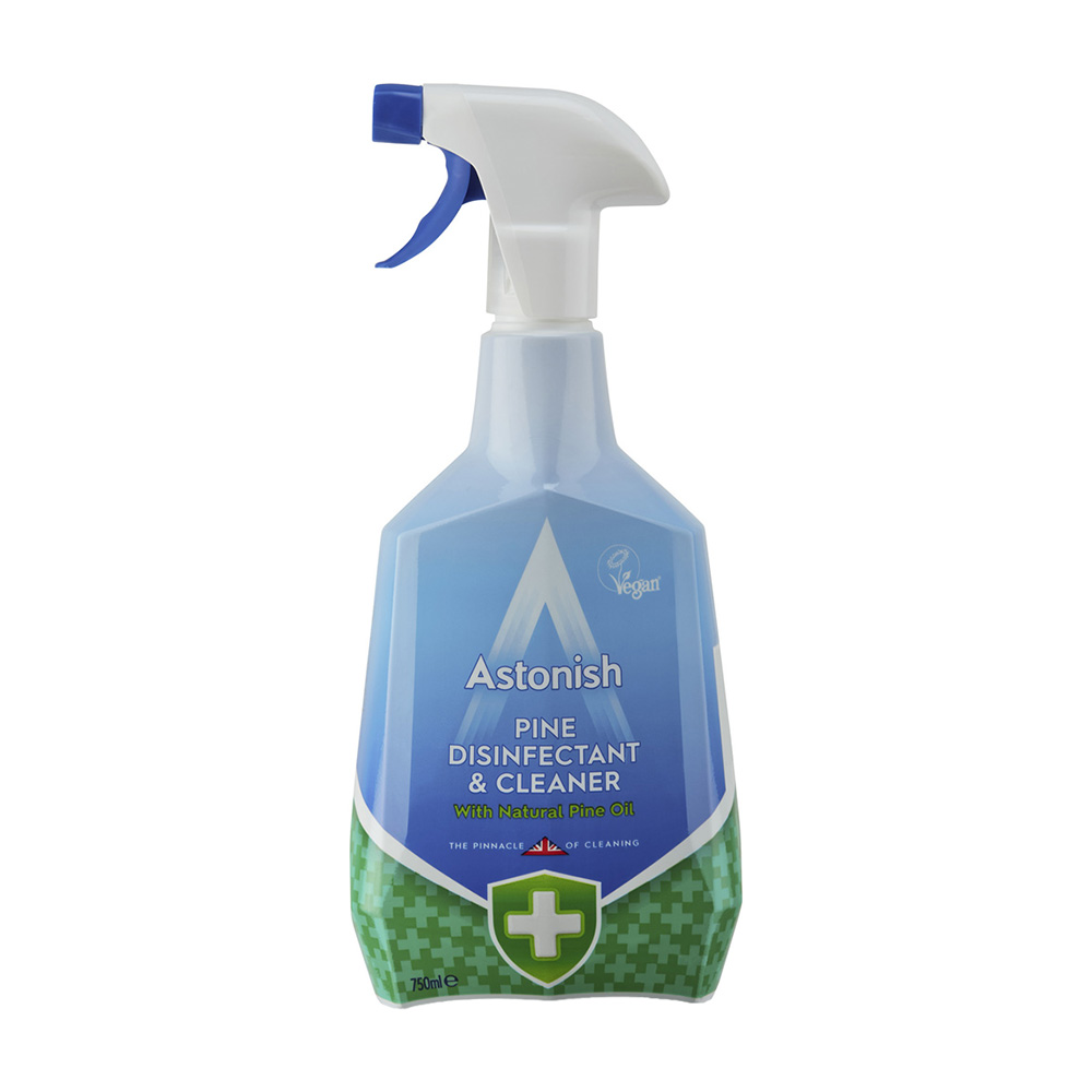 ASTONISH DESINFECTANTE & CLEANER C/FRAGÂNCIA NATURAL ÓLEO PINHO 750ML ASTONISH DESINFECTANTE & CLEANER C/FRAGÂNCIA NATURAL ÓLEO PINHO 750ML