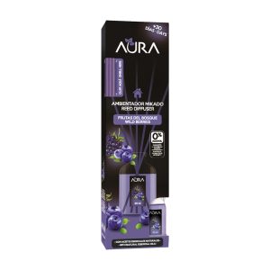AURA AMBIENTADOR MIKADO FRAGÂNCIA FRUTOS SILVESTRES 30ML