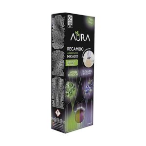 AURA AMBIENTADOR MIKADO FRAGÂNCIAS JASMIM & FRUTOS SILVESTRES PK2X30ML