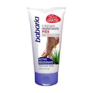 BABARIA CREME HIDRATANTE PARA PÊS CON ALOE VERA 150ML