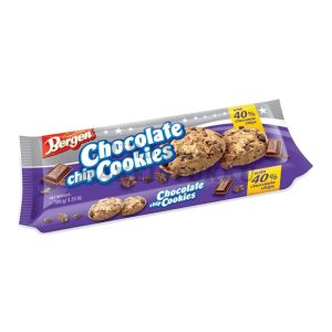 BERGEN BOLACHAS CHOCOLATE CHIP COOKIES C/40% PEPITAS CHOCOLATE 100GRS