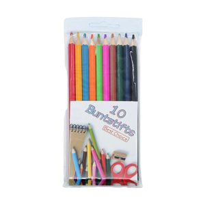 BEST CHOICE LÁPIS DE COR 19CM PK10