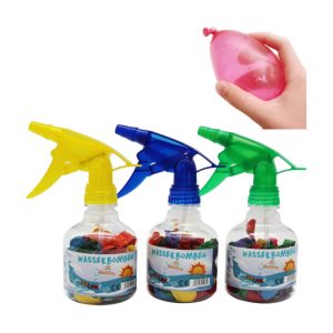 BOMBA PARA BALÕES DE ÁGUA + 50 BALÕES 7X17CM