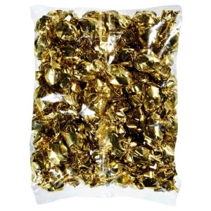 BOMBONS CHOCOLATE SACO DOURADO 1KG