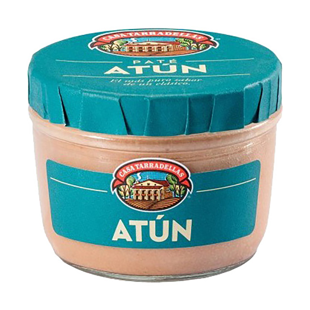 CASA TARRADELLAS PATÉ DE ATUM S/GLÚTEN 125GRS CASA TARRADELLAS PATÉ DE ATUM S/GLÚTEN 125GRS