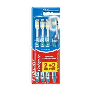 COLGATE ESCOVA EXTRA CLEAN 2+2UNDS