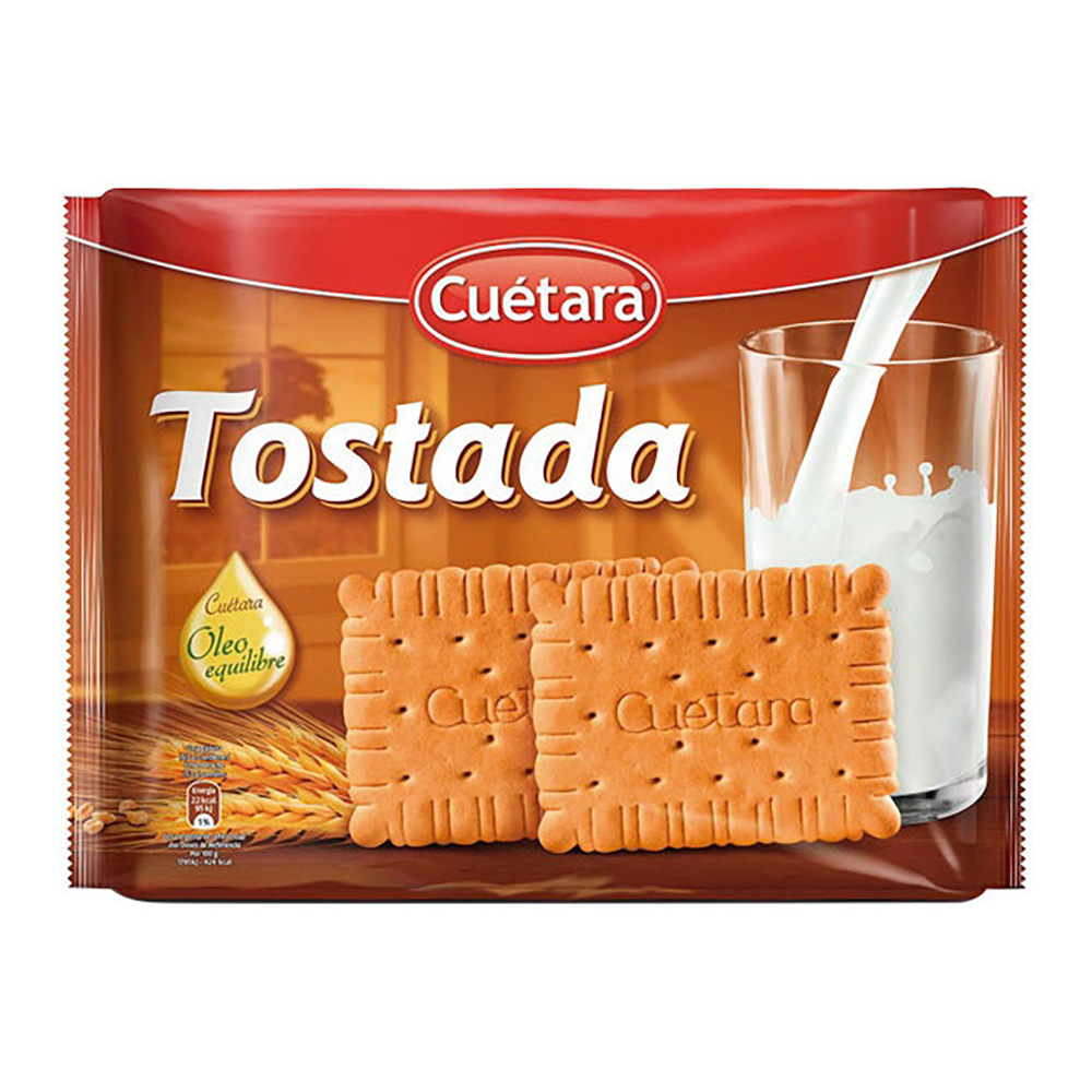 CUÉTARA BOLACHA TOSTADA PK 4X200GRS CUÉTARA BOLACHA TOSTADA PK 4X200GRS