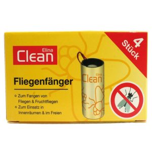 ELINA CLEAN LIMPA-MOSCAS ARMADILHA DE COLA NÃO TÓXICA 4UND
