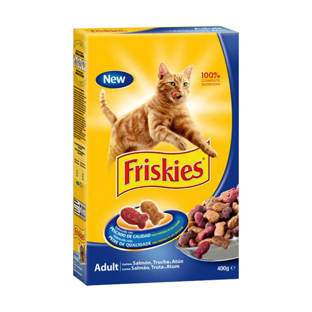 FRISKIES GATO PACOTE ATUM/LEGUMES 400GRS FRISKIES GATO PACOTE ATUM/LEGUMES 400GRS