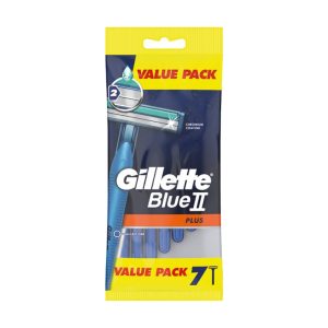 GILLETTE MAQ. BARBEAR BLUE II SC. PLUS 7UND
