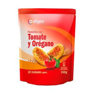 IFA ELIGES PANECILLOS C/TOMATE E OREGÃOS APROX. 10UNDS 160GRS
