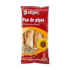 IFA ELIGES PÃO DE PIPAS ELABORAÇÃO ARTESANAL PACK DE 2 X 90GRS