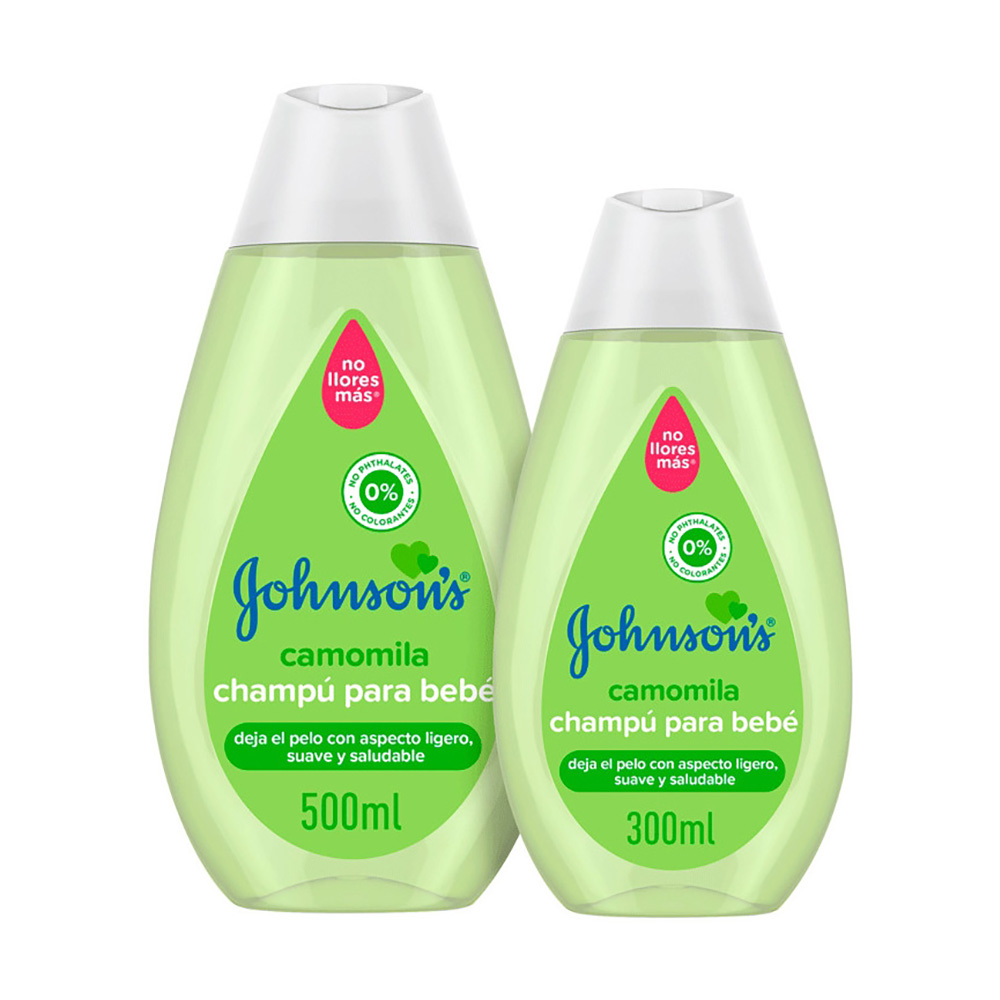 JOHNSON’S BABY SHAMPOO SUAVE CAMOMILA PK2 (500ML+300ML) JOHNSON’S BABY SHAMPOO SUAVE CAMOMILA PK2 (500ML+300ML)