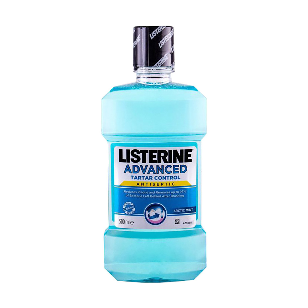 LISTERINE ADVANCED ANTI-TÁRTARO FRESCURA MENTA 500ML