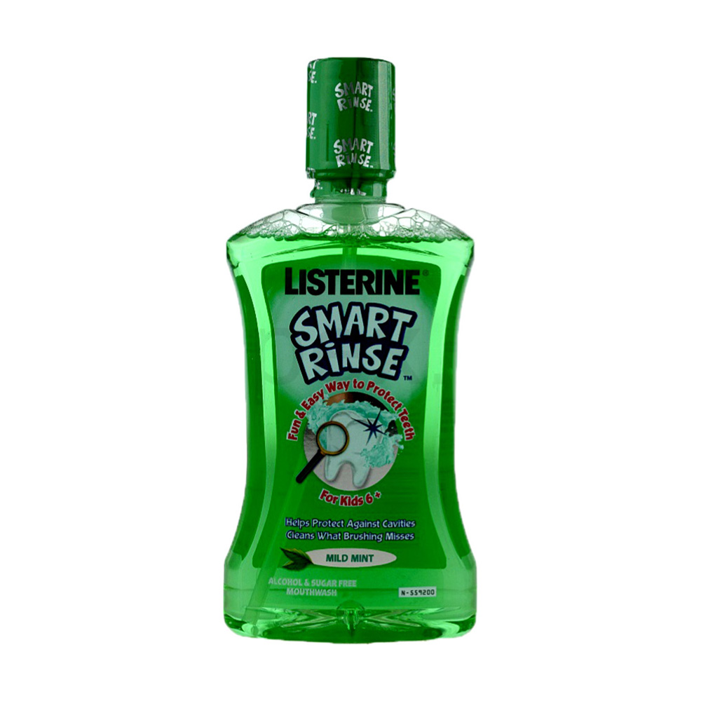 LISTERINE KIDS SMART RINSE MENTA 500ML