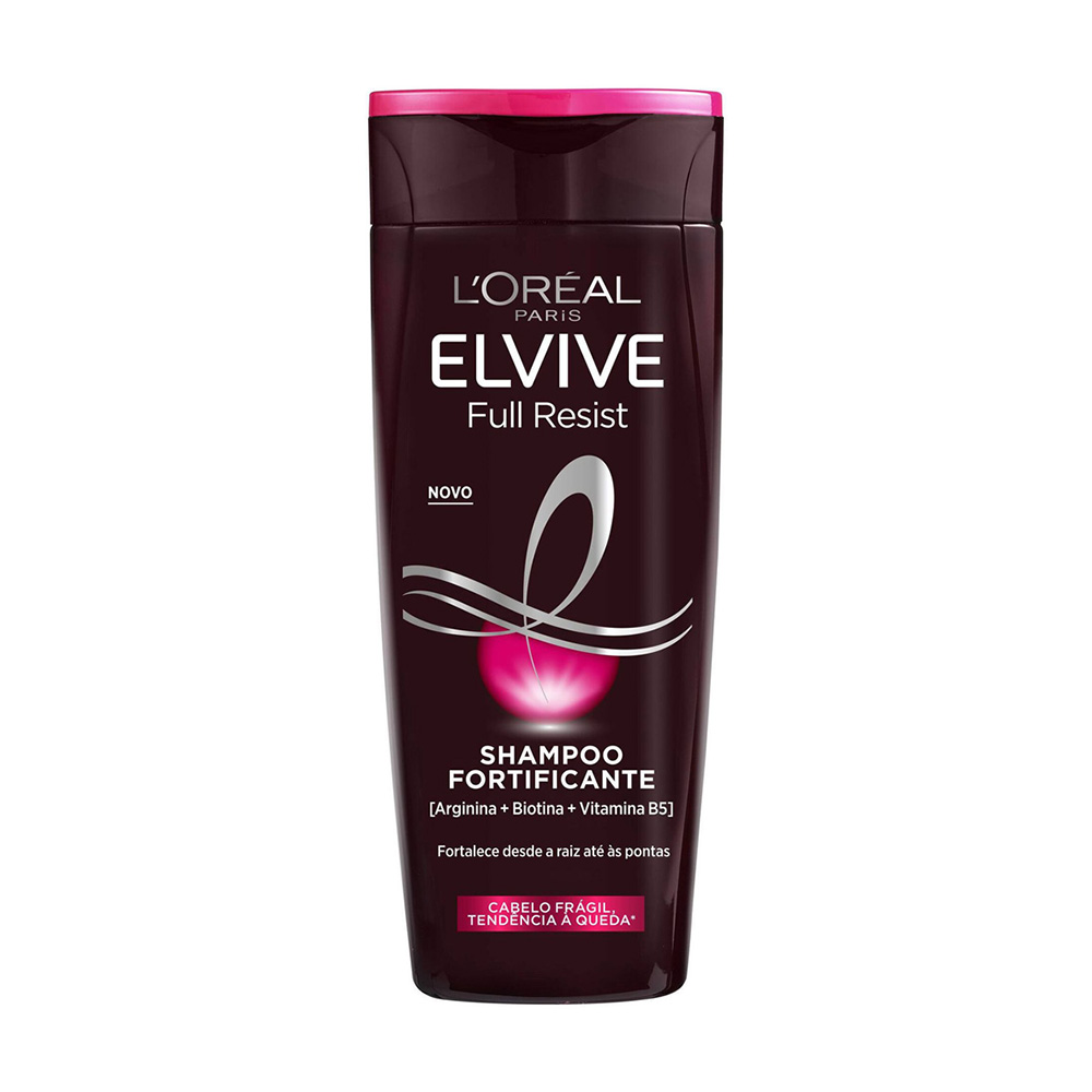 L’OREAL ELVIVE SHAMPOO FORTIFICANTE FULL RESIST ARGININA CAB. FRÁGIL 380ML L’OREAL ELVIVE SHAMPOO FORTIFICANTE FULL RESIST ARGININA CAB. FRÁGIL 380ML