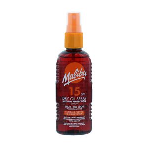 MALIBU SUN DRY OIL SPRAY WATER RESISTANT 15SPF 100ML