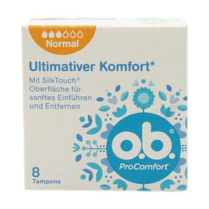 O.B. PROCOMFORT TAMPÕES DE BOLSO 8UND