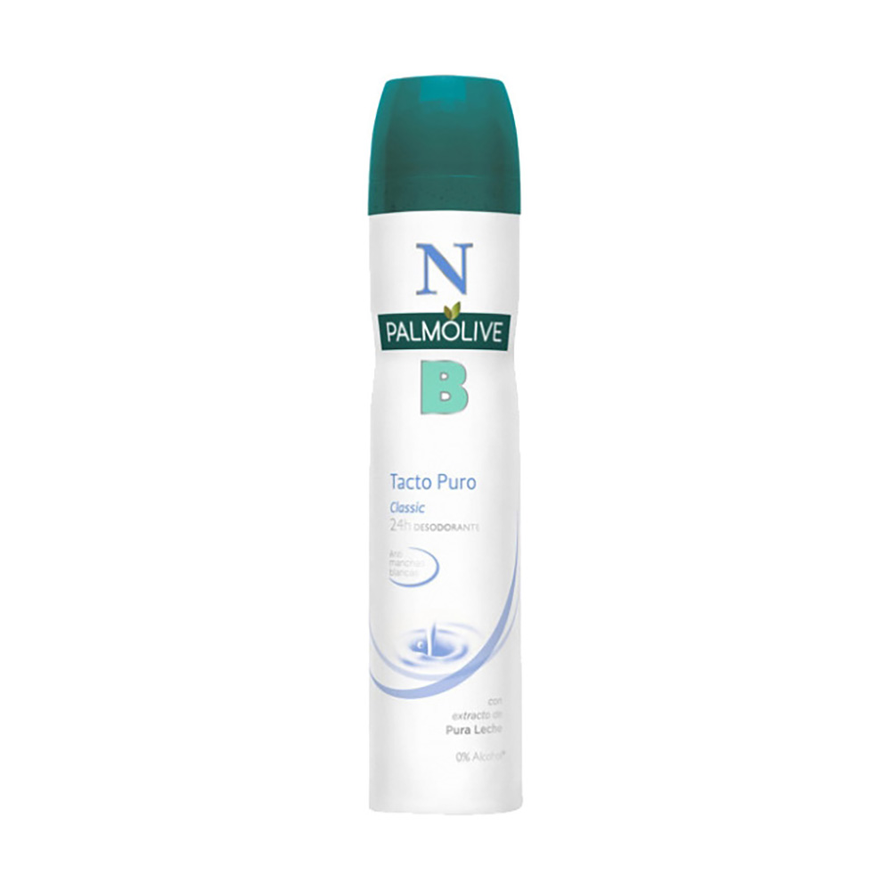 PALMOLIVE DEO SPRAY CLÁSSICO TACTO PURO 0% ÁLCOOL 200ML PALMOLIVE DEO SPRAY CLÁSSICO TACTO PURO 0% ÁLCOOL 200ML
