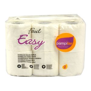 PAMPILAR PAPEL HIGIÉNICO 2FOLHAS 12ROLOS