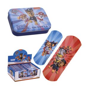 PATRULHA PATA 24 PENSOS RAPIDOS CRIANÇA CX METAL (12-72x25MM/12-56x19MM)