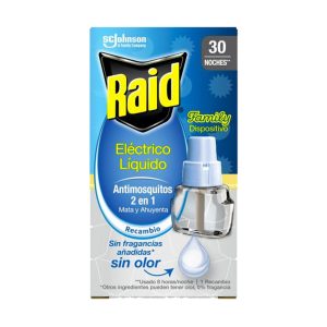 RAID FAMILY RECARGA 30NOITES PARA DIFUSOR ELÉCTRICO