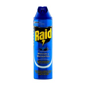 RAID SPRAY MOSCAS & MOSQUITOS 600ML