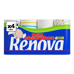 RENOVA ROLOS COZINHA MAXI ABSORPTION 4R