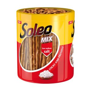SOLEO MIX TUBO DE STICKS & PRETZELS C/SAL 300GRS