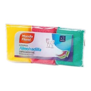 TOBAIN ESPONJAS DA LOIÇA ALMOFADINHA S/RISCAR PK3