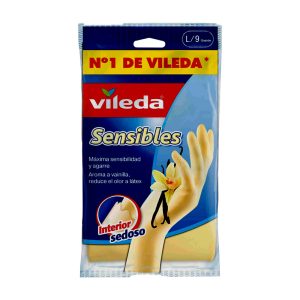 VILEDA LUVAS LATEX GRANDE 1PAR