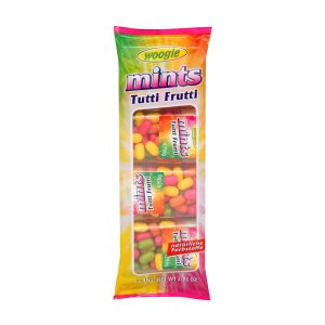 WOGGIE DRAGEIAS AÇÚCAR C/SABOR FRUTAS PK4X16GRS