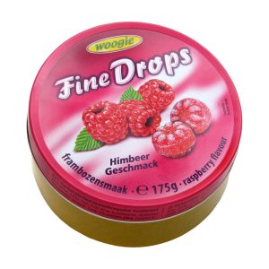 WOOGIE FINE DROPS REBUÇADOS SABOR FRAMBOESA 200GRS