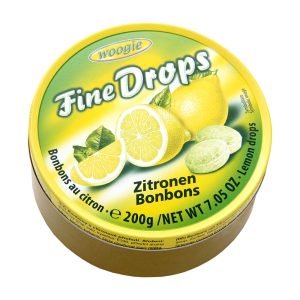 WOOGIE FINE DROPS REBUÇADOS SABOR LIMÃO 200GRS