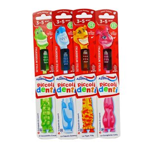AQUAFRESH ESCOVA DE DENTES PICCOLI DENTI PARA CRIANÇAS 3-5ANOS