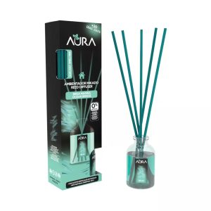 AURA AMBIENTADOR MIKADO FRAGRÂNCIA BRISA DO MAR 30ML